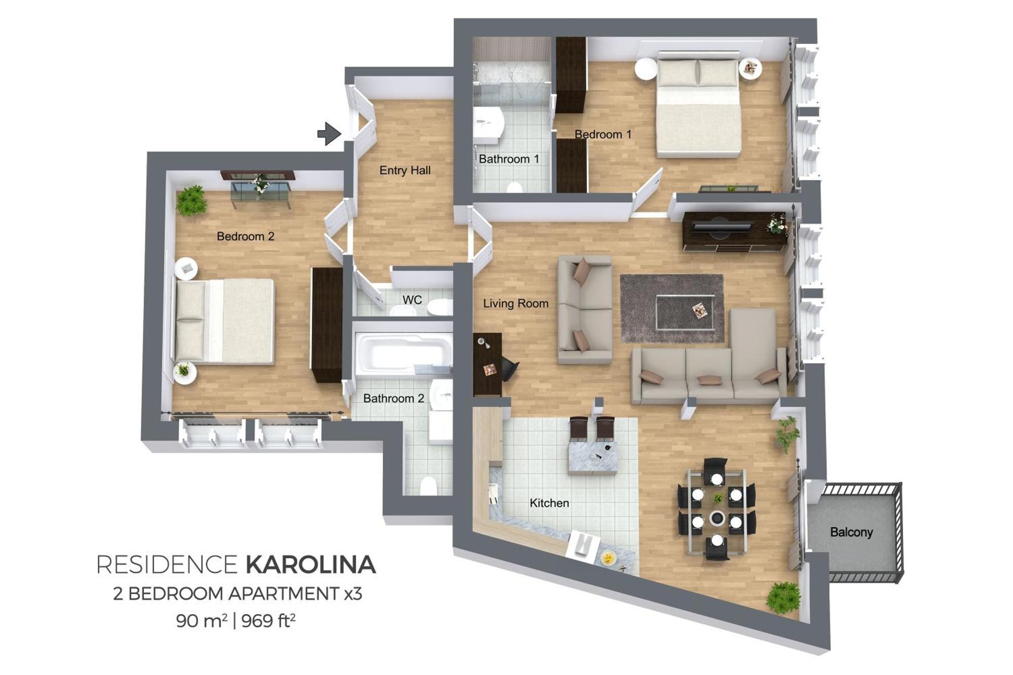 Residence Karolina Prag Oda fotoğraf