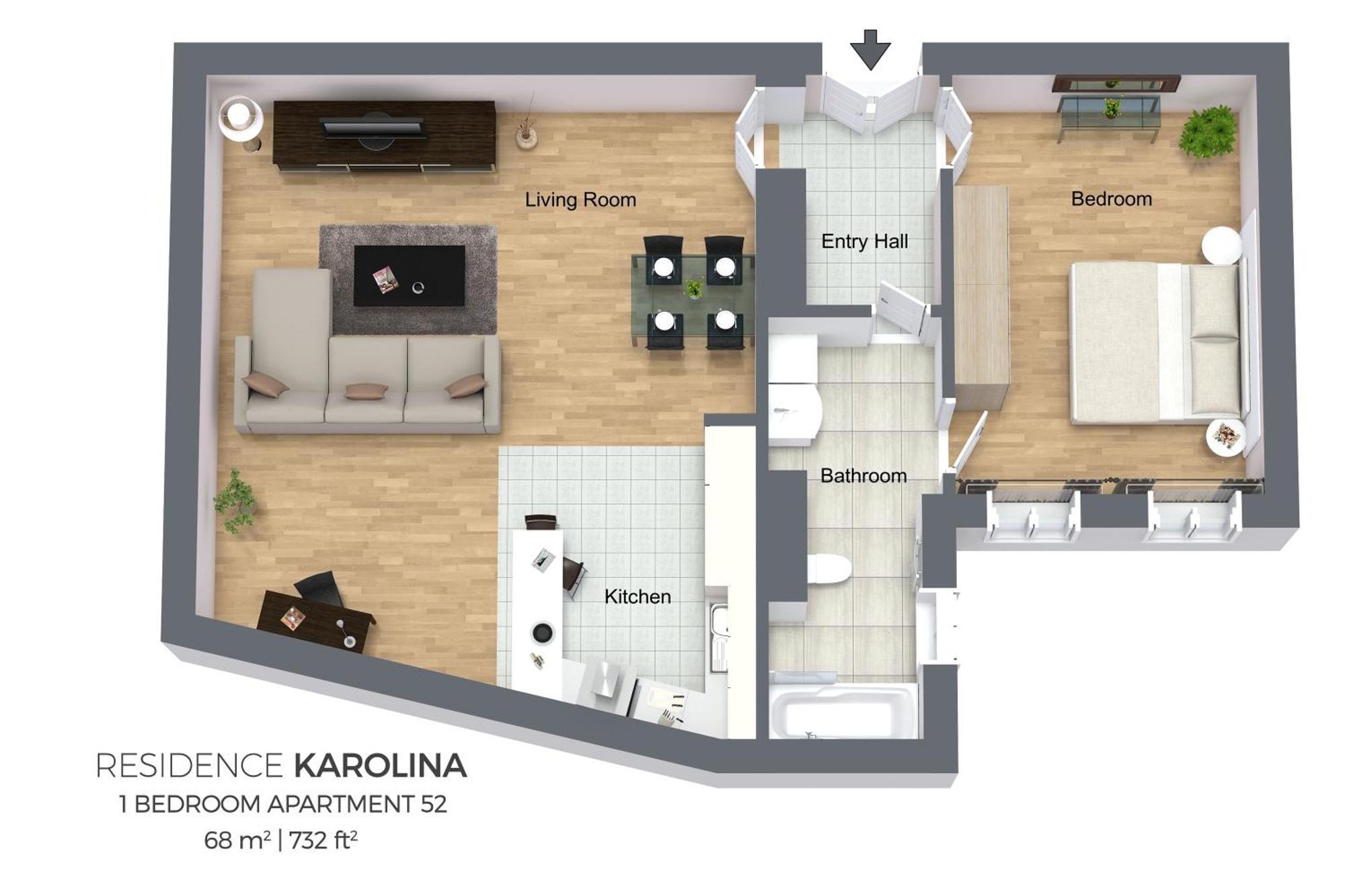 Residence Karolina Prag Oda fotoğraf